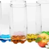 Trinkgläser Aus Glas 350ml (max.390ml) Set 6 Teilig Bunter Boden Wassergläser Saftgläser -Tassenladen 00bcc626ceb5df5511d34e8fcc963647