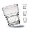 4 X Bruchfeste Gläser Becher Langlebige Wassergläser Aus Stabilem Kunststoff Saft Whisky Glas Partybecher Whiskybecher Trinkbecher In Echter Glasoptik Stapelbar -Tassenladen 00d1d912a9baeef7b9acf6512f0ba232