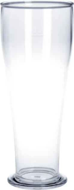 SET 53 St. Weizenbierglas 0,5l SAN Glasklar Kunststoff SpĂŒlmaschinen Fest, Lebensmittelecht