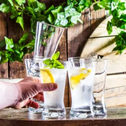 6er SET DRINKGLÄSER Cocktailgläser Saftgläser Longdrinkgläser Glas Trinkglas -Tassenladen 035495be92c9b4010a77dd20336e5b11