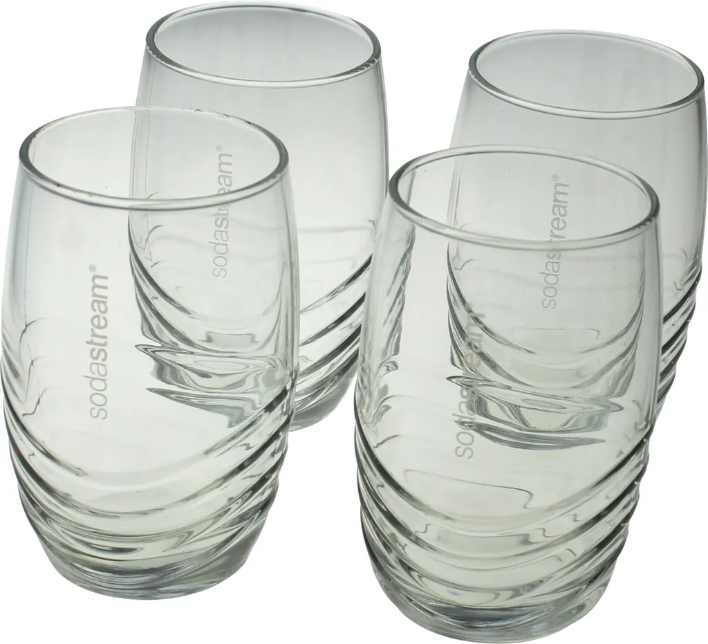 Sodastream Trinkglas 4er-Pack, Passend Zu Sodastream-Glaskaraffen 7 Sodastream Trinkglas 4er-Pack, Passend Zu Sodastream-Glaskaraffen – Bild 5