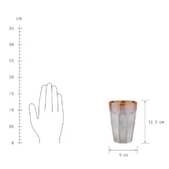 BUTLERS BERGAMO Latte Macchiato Tasse 330ml -Tassenladen 079d8456e00822c5c88ef5c3e79792ce