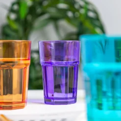 Rink Drink 6 Stück Farbige Gläser Highball-Set - Vibrant Multicolored Partei-Cocktail-Trinken Tumblers - 365ml - 6 Farben -Tassenladen 07dcd8533567f03614e623e64a2ddbf6