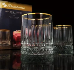 Pasabahce ELYSIA 520004 4er Set Wassergläser Kurz 355 Ml Wassergläser Softdrink -Tassenladen 08985399880197958a88623acfa32ff7