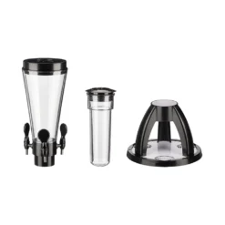 Relaxdays 4 L Biersäule Mit 3 Zapfhähnen -Tassenladen 0ecb05f03cfe23f111a671d6dff0de3a