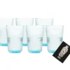 Bombay Sapphire Gin 6x Longdrink Glas 6er Set Gläser In Blau Mit Relief -Tassenladen 0fef1e4ce3c1f08d2b322e36d239c2d4