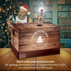 Itenga Adventskalender Für Bierkasten Motiv 1 Holzkiste - Bierkastenadventskalender -Tassenladen 1015eb0dd50f91ffefaa0b81be6cc2d3