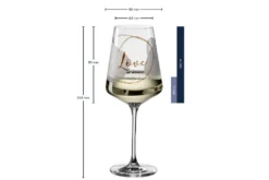 LEONARDO Weinglas 560ml Love, Klar, 2-teilig (1 Set) -Tassenladen 1259b58f4d907c5f072e58cfd21095ea