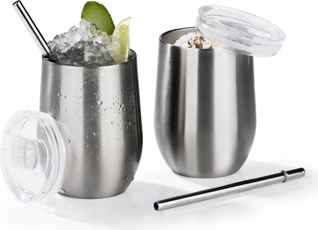 GOURMETmaxx Getränkebecher Inkl. Trinkhalm - 2er-Set 15 GOURMETmaxx Getränkebecher Inkl. Trinkhalm - 2er-Set – Bild 13