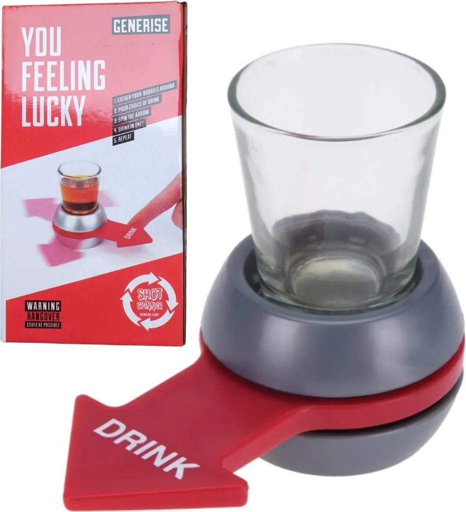 Shot Glas Spinner | Party-Spiel | Trinkspiel | Einschenken, Drehen, Trinken. Inklusive Shotglas Und Drehmechanismus 3 Shot Glas Spinner | Party-Spiel | Trinkspiel | Einschenken, Drehen, Trinken. Inklusive Shotglas Und Drehmechanismus