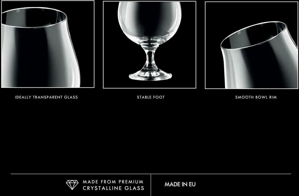 KROSNO Elite Dunkel Stout Biergläser, 6er-Set, 500 Ml 12 KROSNO Elite Dunkel Stout Biergläser, 6er-Set, 500 Ml – Bild 10