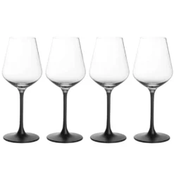 Villeroy & Boch Rotweinkelch, Manufacture Rock Klar,schwarz, 4 Tlg. -Tassenladen 19c57b41fcc1f0b897514df30576736a