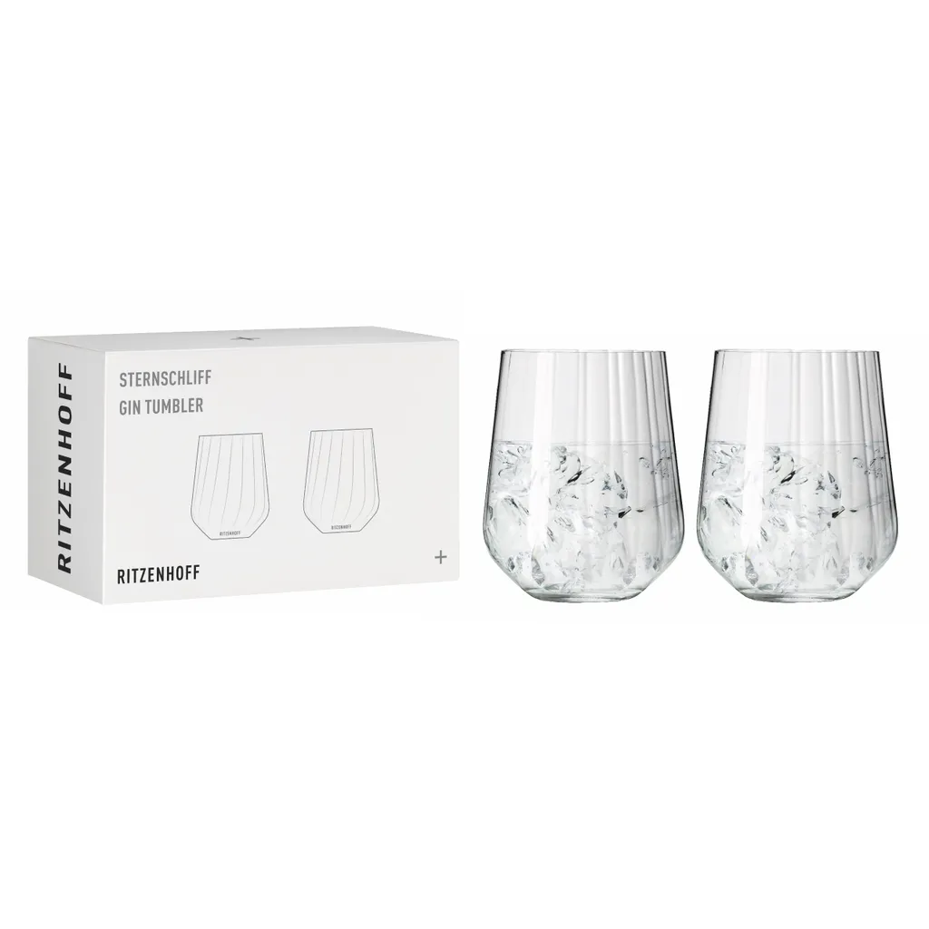 Sternschliff Gin Tumbler-Set #2 Von Ritzenhoff Design Team 3 Sternschliff Gin Tumbler-Set #2 Von Ritzenhoff Design Team