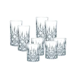 Nachtmann Nobelesse Gläser 4 Longdrinkgläser 4 Whiskygläser -Tassenladen 1ccca00ffcbc974232867357c09b042d
