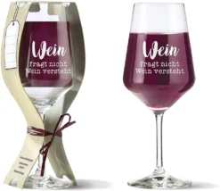 Gilde Weinglas 2er Set Spruch -Tassenladen 1d9303713b05b4b8af8bd954311e2dde