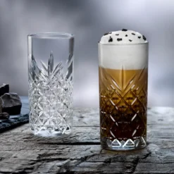 Pasabahce Timeless 520205 Longdrink Glas Wassergläser Kristall Design 4´er Set Transparent 365 Ml -Tassenladen 1dce26ec956f47533780979e1e9afef4