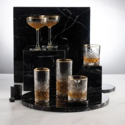 Pasabahce Timeless Golden Touch 4tlg Trinkglas Glas Tumbler 450ml 52800 -Tassenladen 1eec3c0f0240ee46369ea2298649d5c0