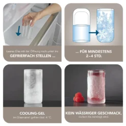 GOURMETmaxx Glas Selbstkühlend - 2er-Set Je 280 Ml 11 GOURMETmaxx Glas Selbstkühlend - 2er-Set Je 280 Ml -Tassenladen 22453f55841d5419ec016bed47ddf389