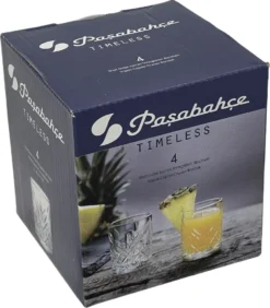Pasabahce 52780 Shot Glas Stamper Timeless In Crystal Design 4er-Set -Tassenladen 229e1f2ab5bc225e399670f50e2d6860