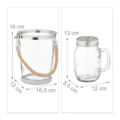 Relaxdays 4 Trinkgläser Mit Deckel Und Zubehör 15 Relaxdays 4 Trinkgläser Mit Deckel Und Zubehör -Tassenladen 22daa7b2a704e38783e04d30198dc0c8