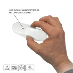 100 Schnapsgläser Aus Plastik, 4 Cl, Transparent, Mehrweg Shot Becher -Tassenladen 23036cab2602e5ef603f12d70021eab5