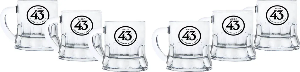 Licor 43 Minibeer Glas 6er Set Shotglas Pinnchen Likör Liquor 43er 3 Licor 43 Minibeer Glas 6er Set Shotglas Pinnchen Likör Liquor 43er