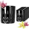 Schwarze Trinkgläser Mit Diamant Muster Aus Glas 250ml (max. 300ml) Gläser Whiskeygläser -Tassenladen 261005aca346b5b1300c0a5e5e4cee75