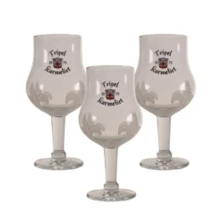 Tripel Karmeliet Bierglas - 33cl (3 Stück)
