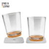 SILWY - 2 X Trinkbecher Mit Magnetboden - Hub Orange - Inkl. 2 Nano-Gel-Pads - 0,25l -Tassenladen 271fabf28ab7f6e7373c45587c58527f