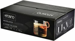 KROSNO Mixology Cidergläser, 6er-Set, 350 Ml -Tassenladen 28ccc643a5268e2c9dbbf0da9eb2c672