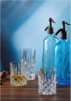 Nachtmann Noblesse Longdrinkglas Set, 8er Set, Wasserglas, Saftglas, Kristallglas, H 14.8 Cm, 375 Ml -Tassenladen 2f426acc332537c78578e59e61372d36