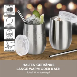 GOURMETmaxx Getränkebecher Inkl. Trinkhalm - 2er-Set 17 GOURMETmaxx Getränkebecher Inkl. Trinkhalm - 2er-Set -Tassenladen 2fa0ba42161056f5e9faa8e3c0ab7946