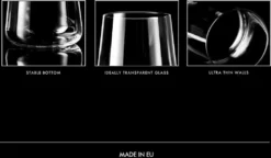 KROSNO Avant-Garde Wassergläser, 6er-Set, 380 Ml -Tassenladen 3013bc48130a2fad933454ad82b74048