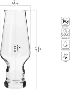 KROSNO Splendour IPA Biergläser, 6er-Set, 400 Ml -Tassenladen 3054e01c1125d4d0e1a16573a6923928