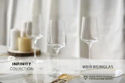 KROSNO Infinity Weißweingläser, 6er-Set, 400 Ml -Tassenladen 3102b5f9d02d55577e9f232745665706