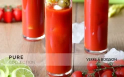 KROSNO Hohe WasserglÀser, 6er-Set, 200 Ml