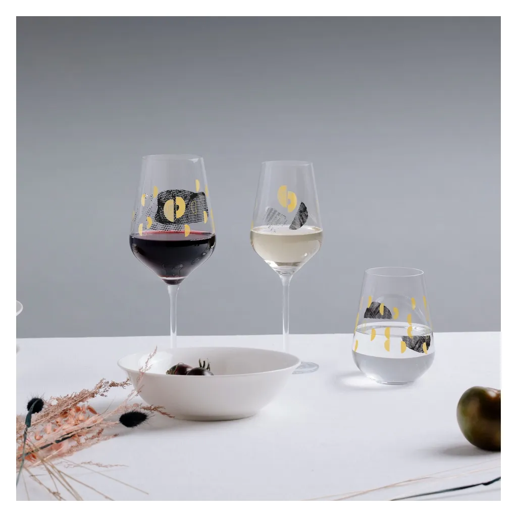 Sagengold Rotweinglas-Set #3, #4 Von Maike Schönebeck 11 Sagengold Rotweinglas-Set #3, #4 Von Maike Schönebeck – Bild 9