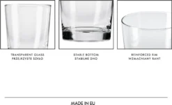 KROSNO Pure Wassergläser, 6er-Set, 250 Ml -Tassenladen 3b1ac516ae1ba8f5bbf0674b6abb1102