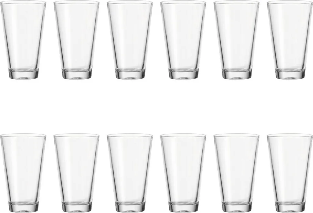 LEONARDO 017207 Ciao Longdrinkbecher, Glas, 300 Ml, H 13,2 Cm, Klar (12 Stück) 5 LEONARDO 017207 Ciao Longdrinkbecher, Glas, 300 Ml, H 13,2 Cm, Klar (12 Stück) – Bild 3