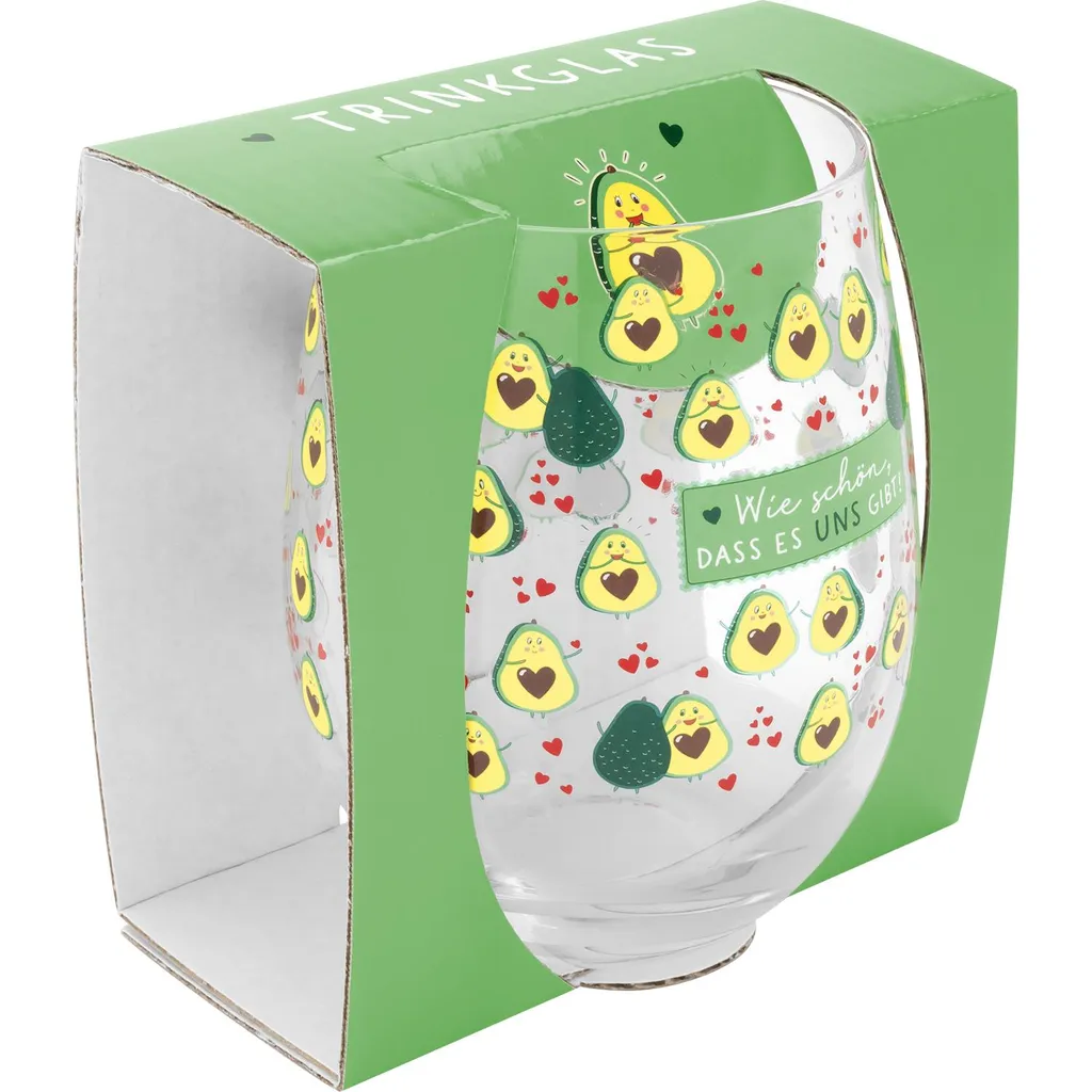H:)PPY Life 47572 Trinkglas Avocado, 60 Cl, Konisch 5 H:)PPY Life 47572 Trinkglas Avocado, 60 Cl, Konisch – Bild 3