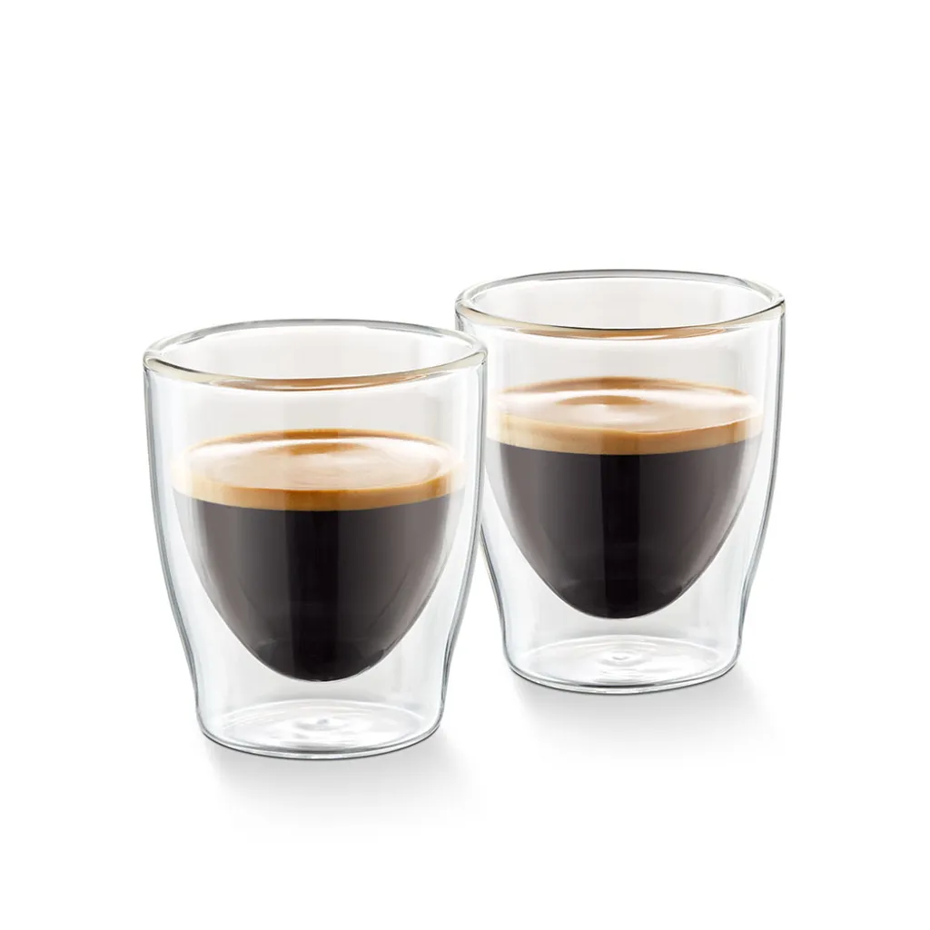 Tchibo 2er Espresso Gläser, Doppelwandig, Modernes Design, Heiß Und Kalt 4 Tchibo 2er Espresso Gläser, Doppelwandig, Modernes Design, Heiß Und Kalt – Bild 2