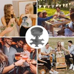 Schnapsglasspender, Schnapsglas-Spender, Shot Glas Dispenser Für Flüssigkeit/Getränke/Cocktail/Bier, Spirituosen Spender Für Cocktail-Party Barparty, Freunde Versammeln Sich -Tassenladen 494c474190387a595a76141381b6e119