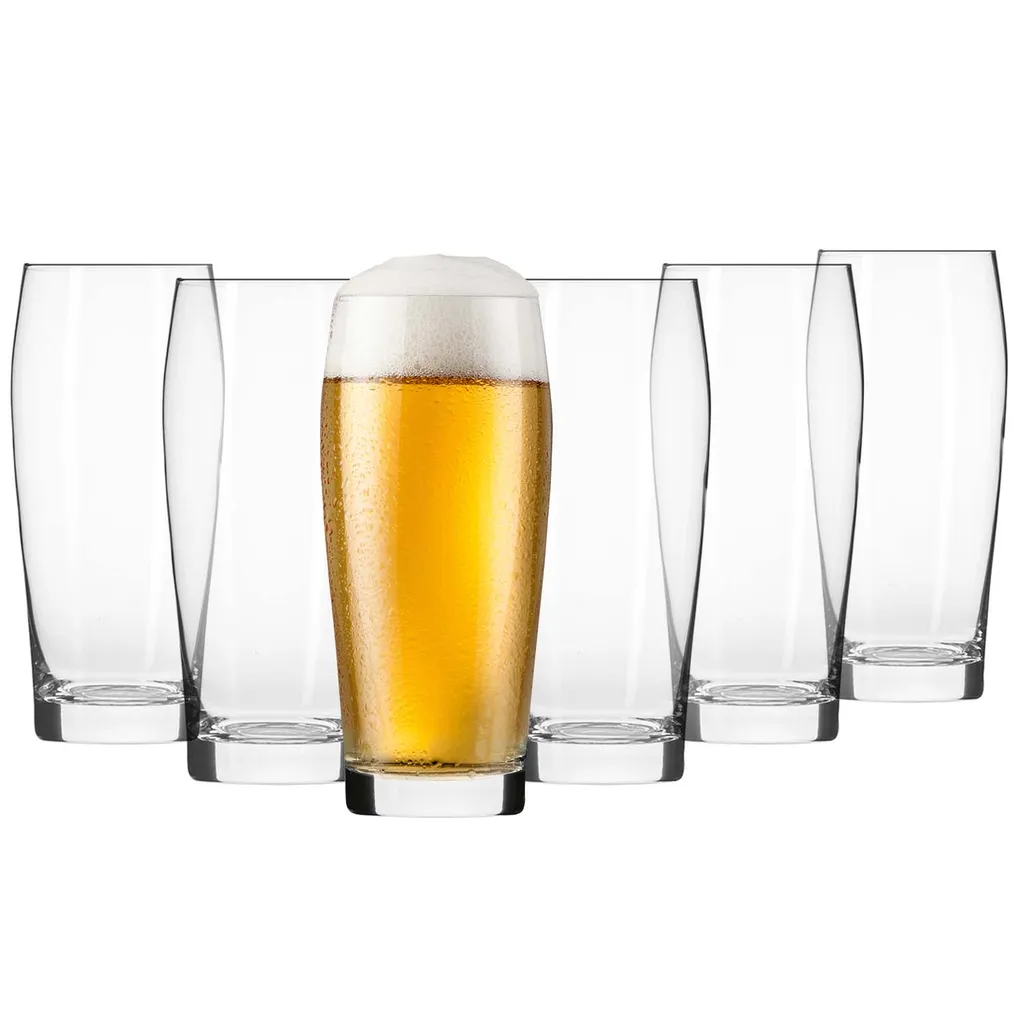 KROSNO Chill Weizengläser Biergläser, 6er-Set, 500 Ml 3 KROSNO Chill Weizengläser Biergläser, 6er-Set, 500 Ml