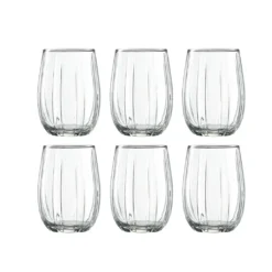 Pasabahce Linka 420415 6-Teilig Trinkglas 550 CC Su Bardagi Gläser Wassergläser Soda Becher Cocktail Saftgläser -Tassenladen 4f80263a94817fecbd78eb51d1c47b72