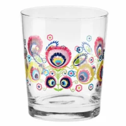 KROSNO Folk Bunt Wassergläser, 6er-Set, 250 Ml -Tassenladen 50a1feaa8da88f4990028af04ee1bbbf