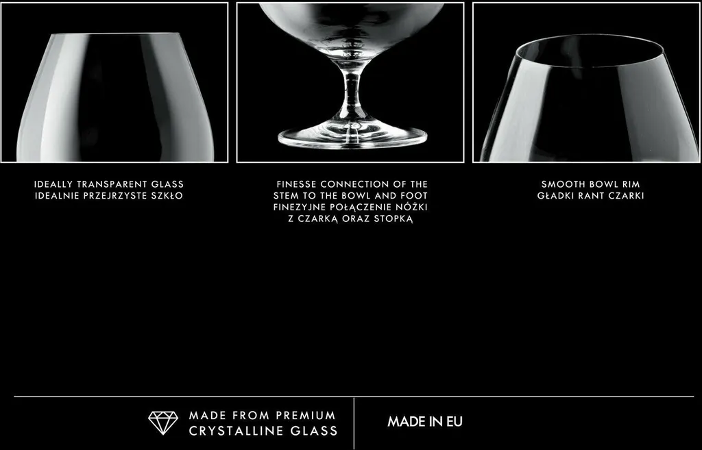 KROSNO Cognac-Gläser Cognacschwenker | Set Von 6 | 550 ML | Harmony Kollektion | Perfekt Für Zuhause, Restaurants Und Partys | Spülmaschinenfest 13 KROSNO Cognac-Gläser Cognacschwenker | Set Von 6 | 550 ML | Harmony Kollektion | Perfekt Für Zuhause, Restaurants Und Partys | Spülmaschinenfest – Bild 11