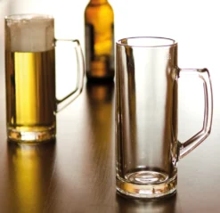 Borgonovo 12002620 Reno Bierseidel, Bierkrug, Bierglas, 645ml, Mit Füllstrich Bei 0,5l, Glas, Transparent, 6 Stück -Tassenladen 5513b8cd6e2fe886fa483f7d6fe657f4