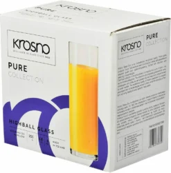 KROSNO Hohe Wassergläser, 6er-Set, 200 Ml -Tassenladen 55cce8337c3efa4a9ef100306c2cf2fc