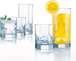 Trinkgläser 6 Stück Hoch Octime Diamond 310 Ml LUMINARC -Tassenladen 5ba8895bb7d94449bc55f60150479574