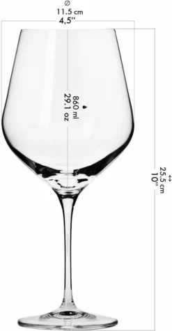 KROSNO Splendour Große Burgunder Rot-Weingläser, 6er-Set, 860 Ml -Tassenladen 5f92fd7099d7568ea4764b9ef1ccd07c